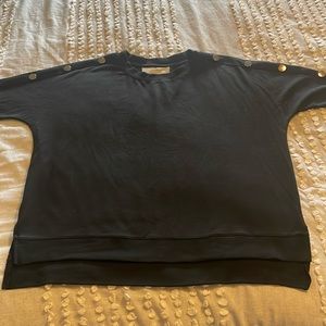 Womens size large black sweatshirt